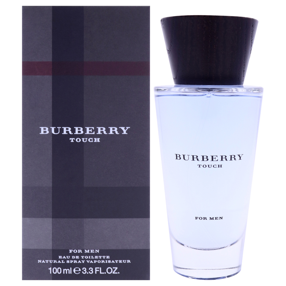 Burberry Touch for Men - Light Blue Bottle with Dark Wood Cap